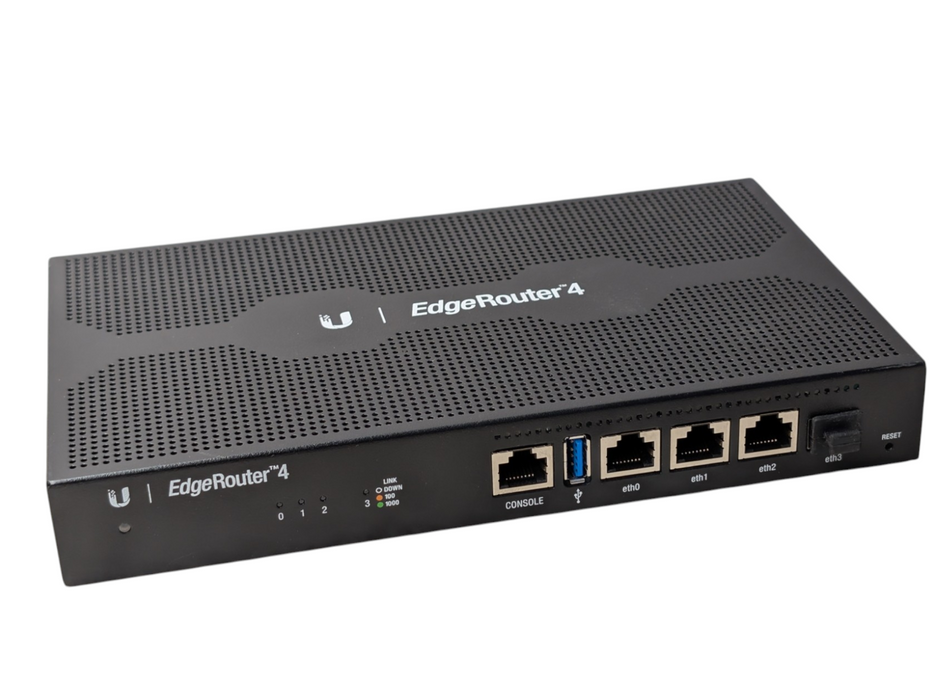 Ubiquiti ER-4 EdgeRouter 4 Port Gigabit Router with 1 x SFP Port -