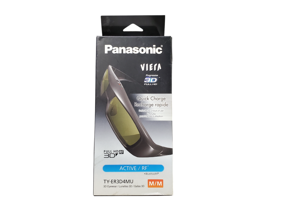 NEW Panasonic Viera 3D Glasses TY-ER3D4MU Q