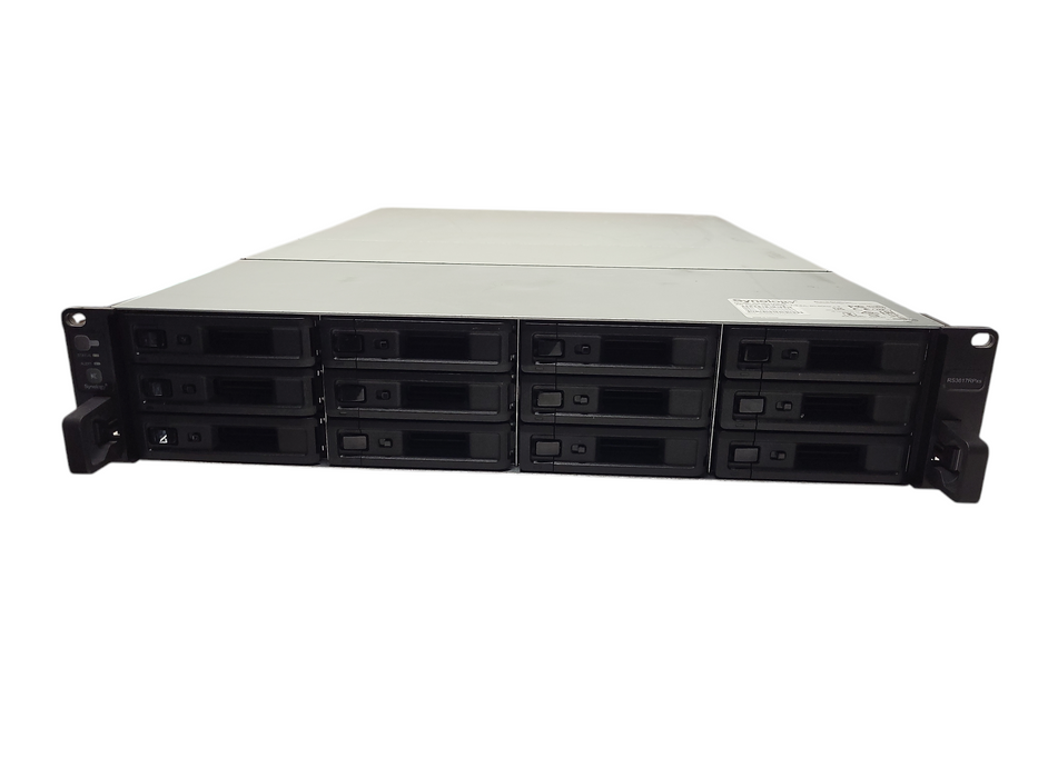 Synology RackStation RS3617RPxs 12-Bay NAS Server w/ 3x 4TB SATA HDD 2x PSU $