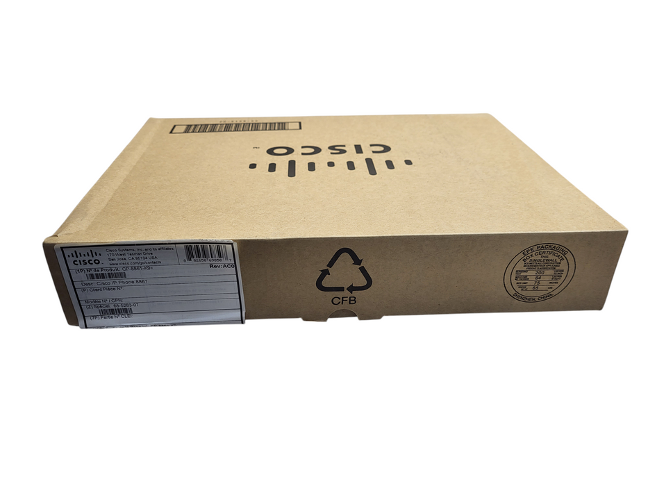 Cisco CP-8861-K9 8861 IP Phone-New Sealed Q$