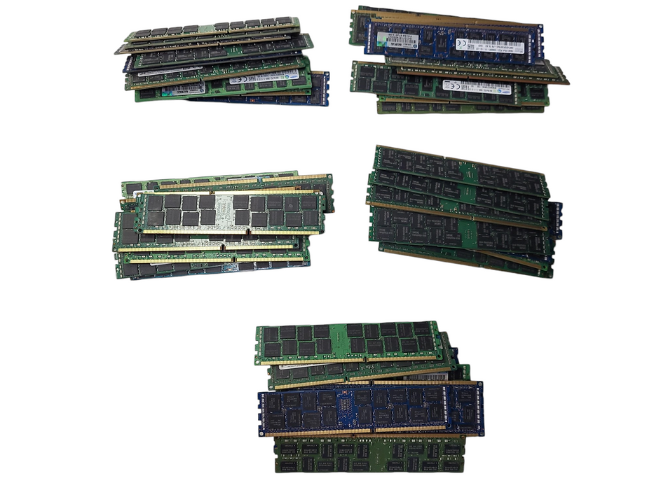 Lot of 50x Various brands 16GB PC3/PC3L Server RAM  Q$