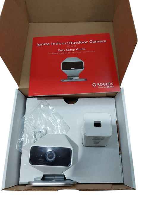 ROGERS XCAM2XW4-SI HD Indoor Outdoor Security Camera w/ XW4 Power Adapt