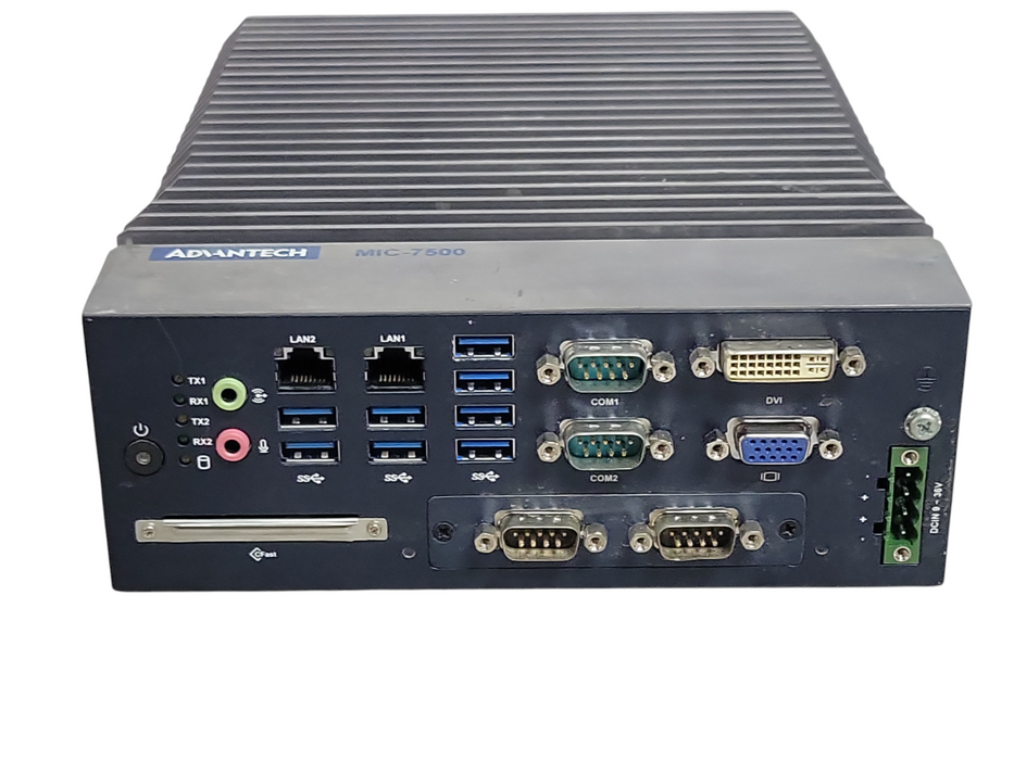 Advantech MIC-7500 Compact industrial PC, Core I7-6820EQ, 256GB SSD, READ _
