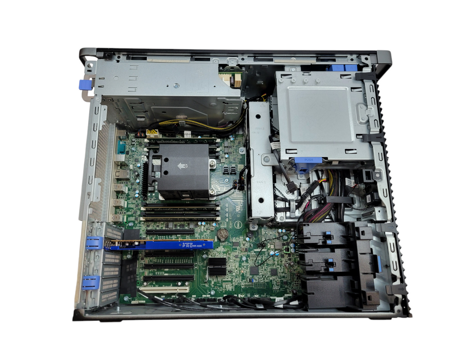 Dell Precision 5820 - Xeon W-2104 32GB DDR4 RADEON PRO WX4100 512GB SSD %