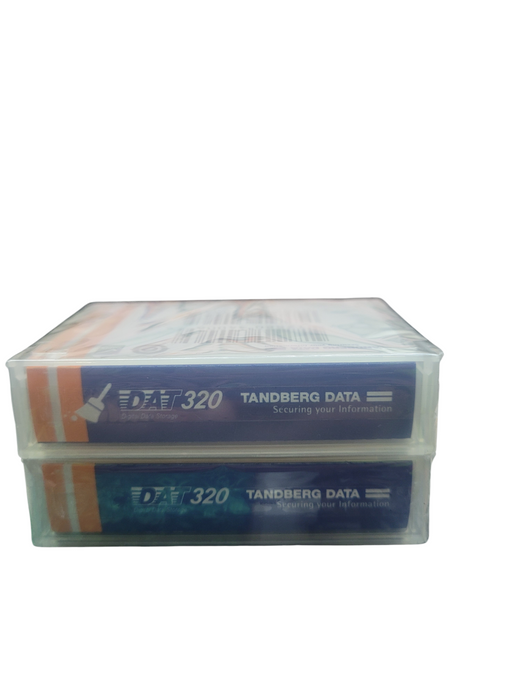 LOT of 2x - Tanberg Data Cleaning and Data Cartridges DAT320