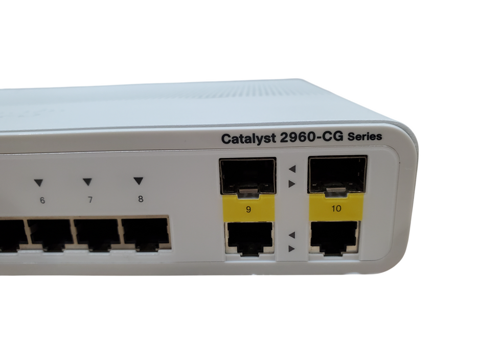 Cisco WS-C2960CG-8TC-L | 8-Port Silent Gigabit Switch Q