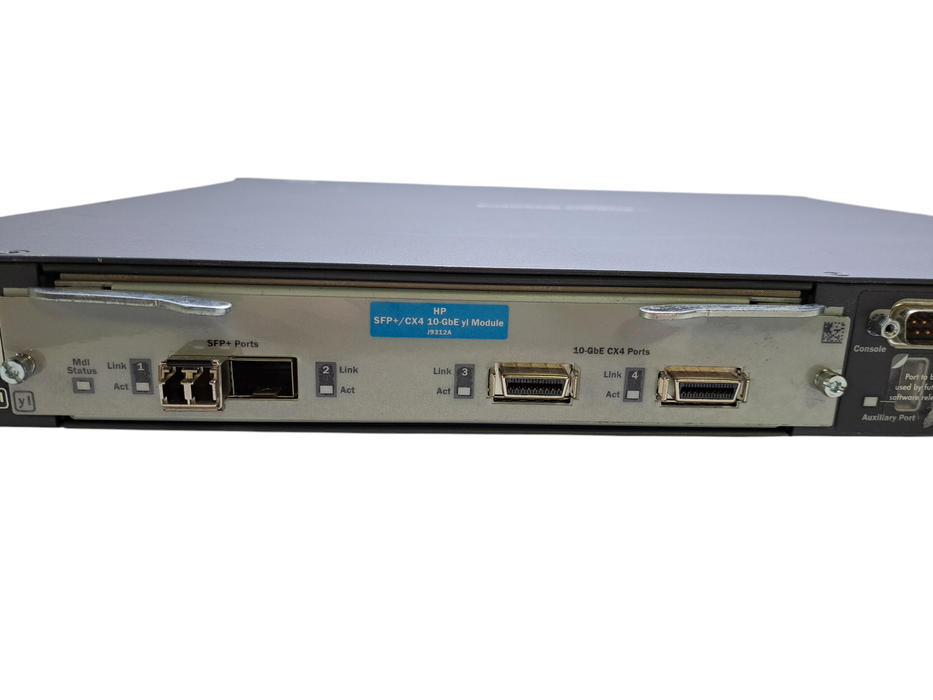 HP J8693A 3500yl-48G | 48-Port Gigabit PoE+ Network Switch w/ J9312A Module )