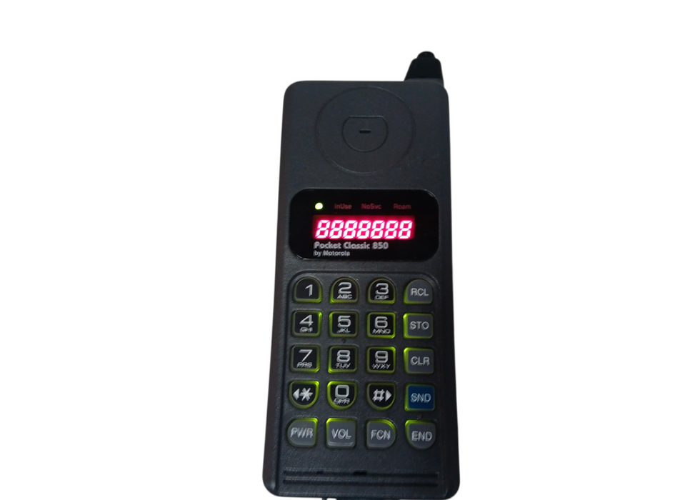 Motorola Pocket Classic 850 Vintage Brick Cell Phone [For Parts]