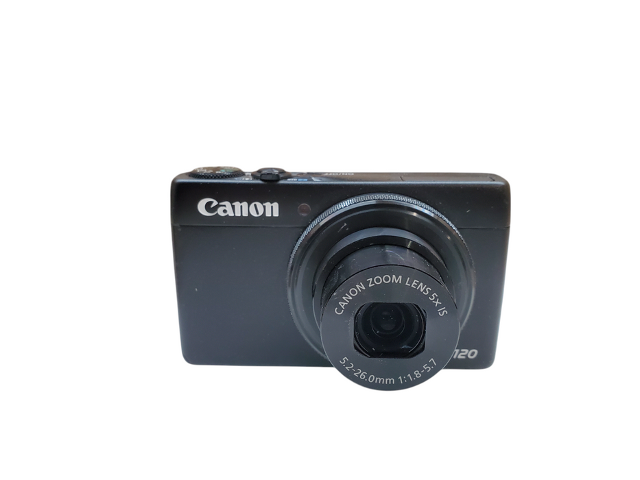 Canon PowerShot S120 12.1MP Digital Camera + Battery *read*