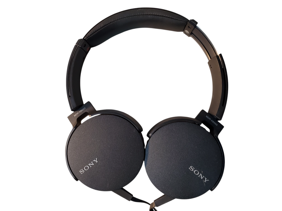 Sony Wired Headphones Model MDR-XB550  Black Extra Bass