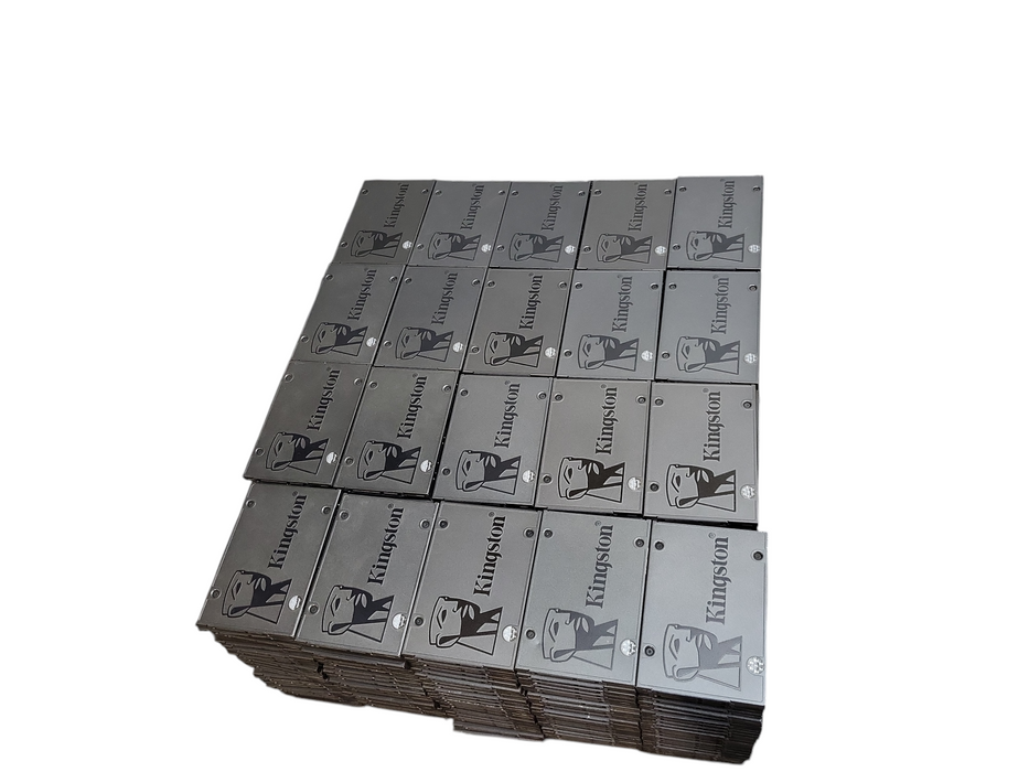 Lot 500x 240GB SATA 2.5" 7mm Kingston Laptop SSD - Assorted models +