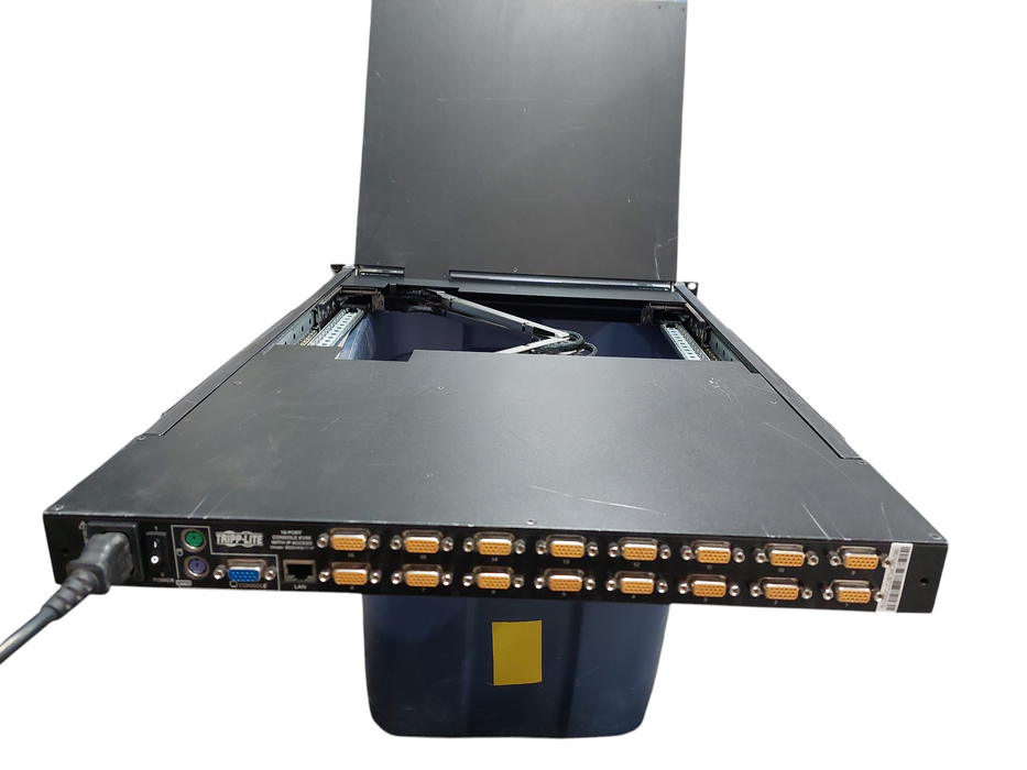 Tripp-Lite KVM Switch 16Port Console KVM with IP  Model: B020-016-17-IP  =