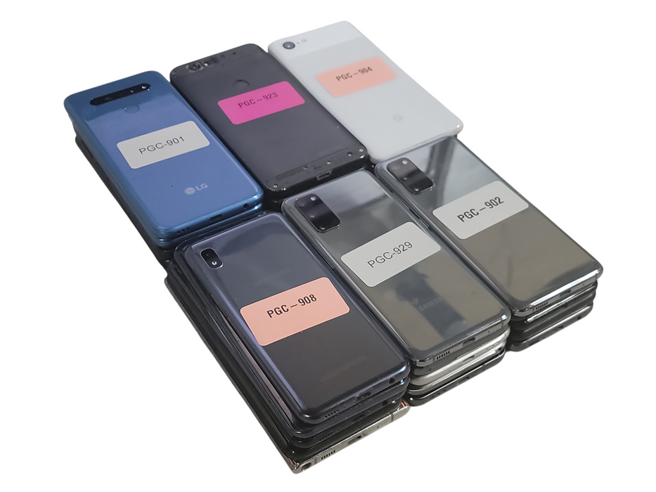 Lot of 30x Android Phones [Samsung / Google / LG | C Condition][PGC-24] (