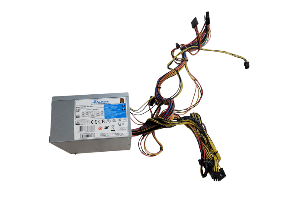 Seasonic 400W 80 PLUS BRONZE ATX Non-Modular PSU (SSP-400ES) %