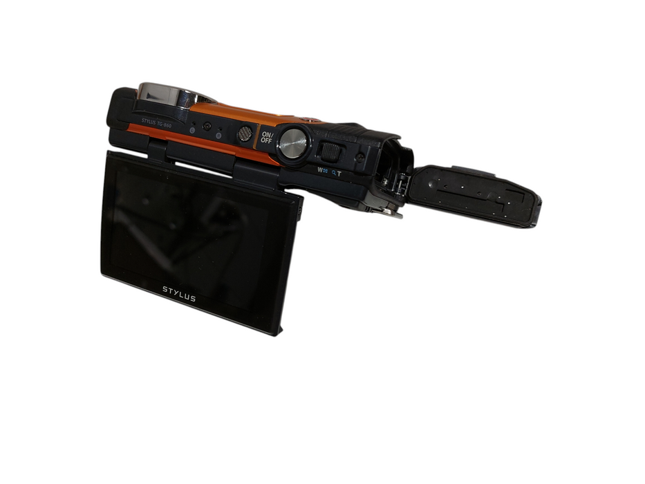 Olympus Tough Stylus Camera TG-860 Digital Camera GPS Wi-Fi  =