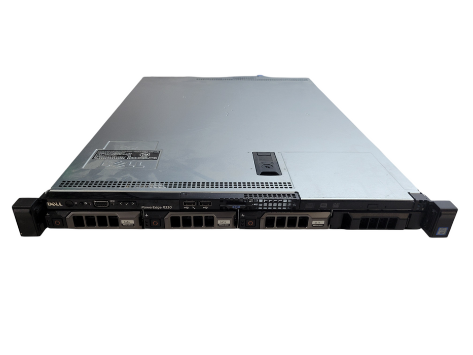 Dell PowerEdge R330 - Xeon E3-1230 v5 16GB DDR4 PERC H730 2x350W PSU %