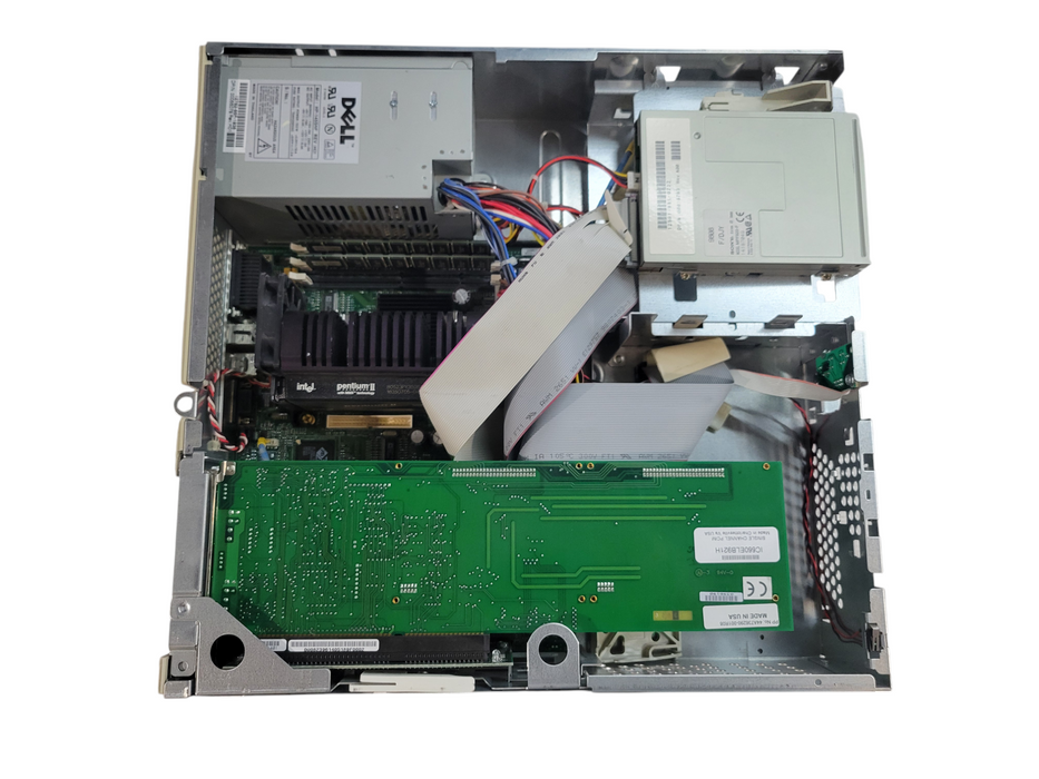 Dell OptiPlex GX1 350L+ - Intel Pentium II @ 350Mhz 256MB ECC SDRAM NO HDD  %