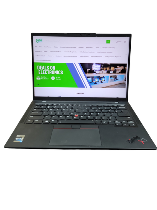 Lenovo ThinkPad X1 Carbon Gen 10 TOUCH i5-1240P@1.70GHz 32GB RAM 256GB ! Lap200