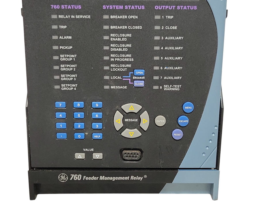 GE Feeder Management Relay SR760 760-P5-G5-S5-HI-A20-G-E _