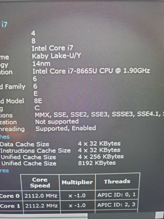 Dell Latitude 5300 13" Laptop Intel i7-8665U 256GB SSD 16GB RAM  Lap200