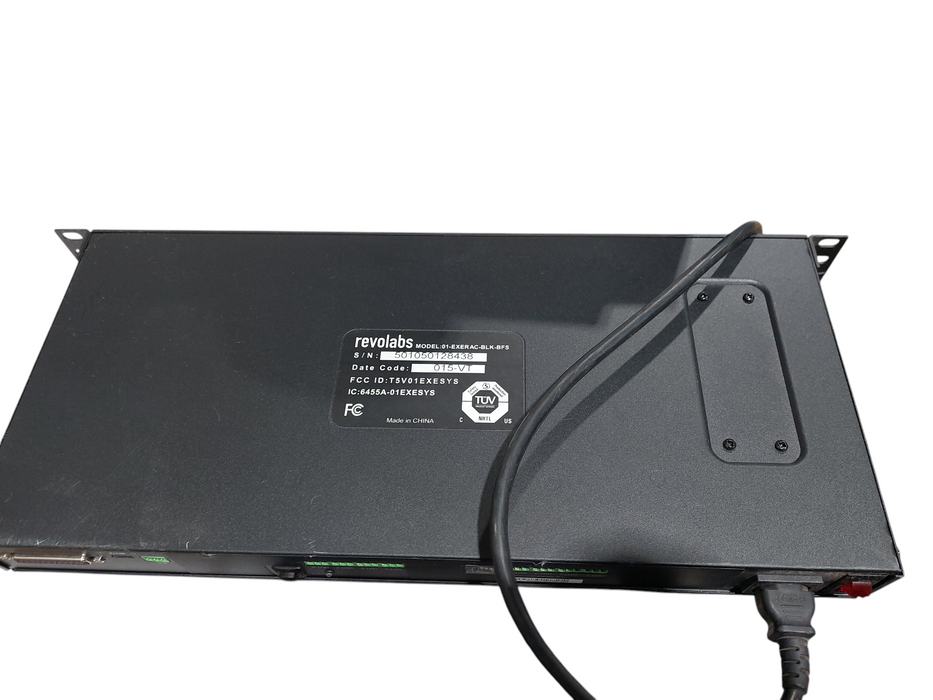 RevoLabs 8-Channel Wireless Mic Solo Executive Model: 01-Exerac-BLK-BFS  =