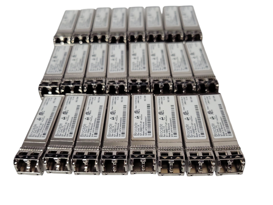 Lot of 24x Brocade 57-1000117-01 8G SW Transceiver Modules _