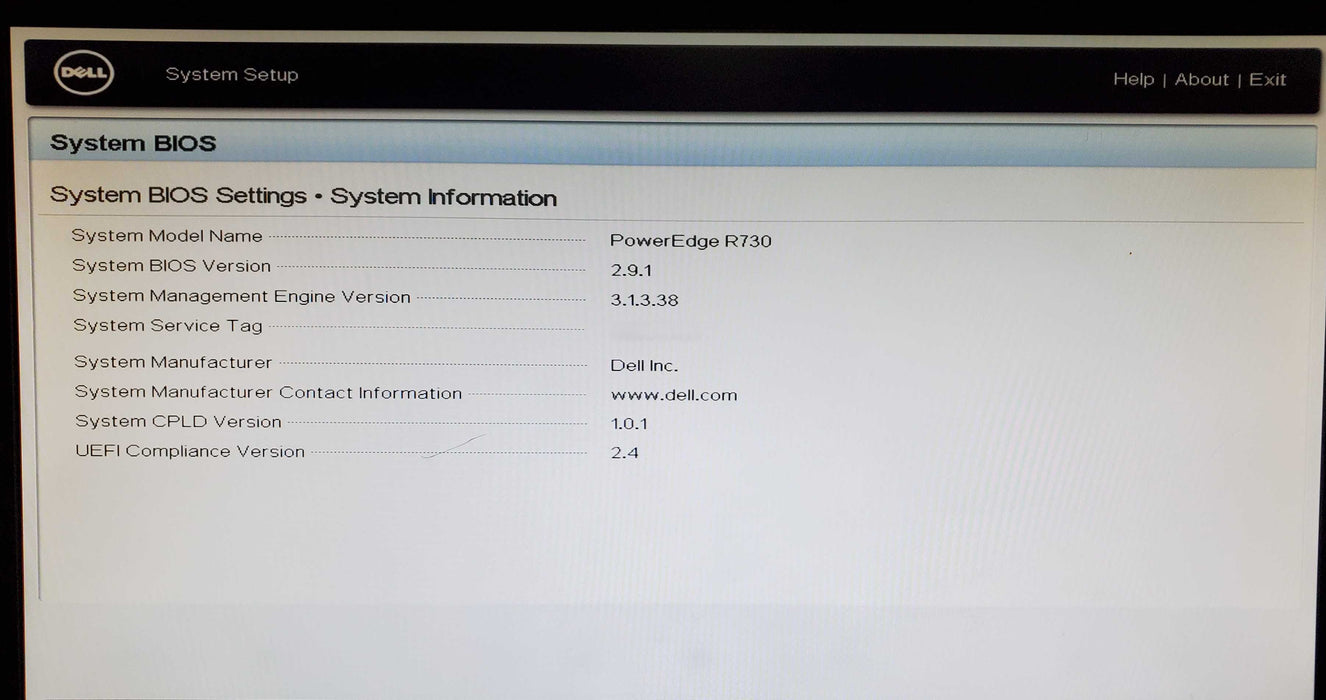 Dell PowerEdge R730 2x Xeon E5-2670 v3 64GB DDR4 H730 Mini - No HDD