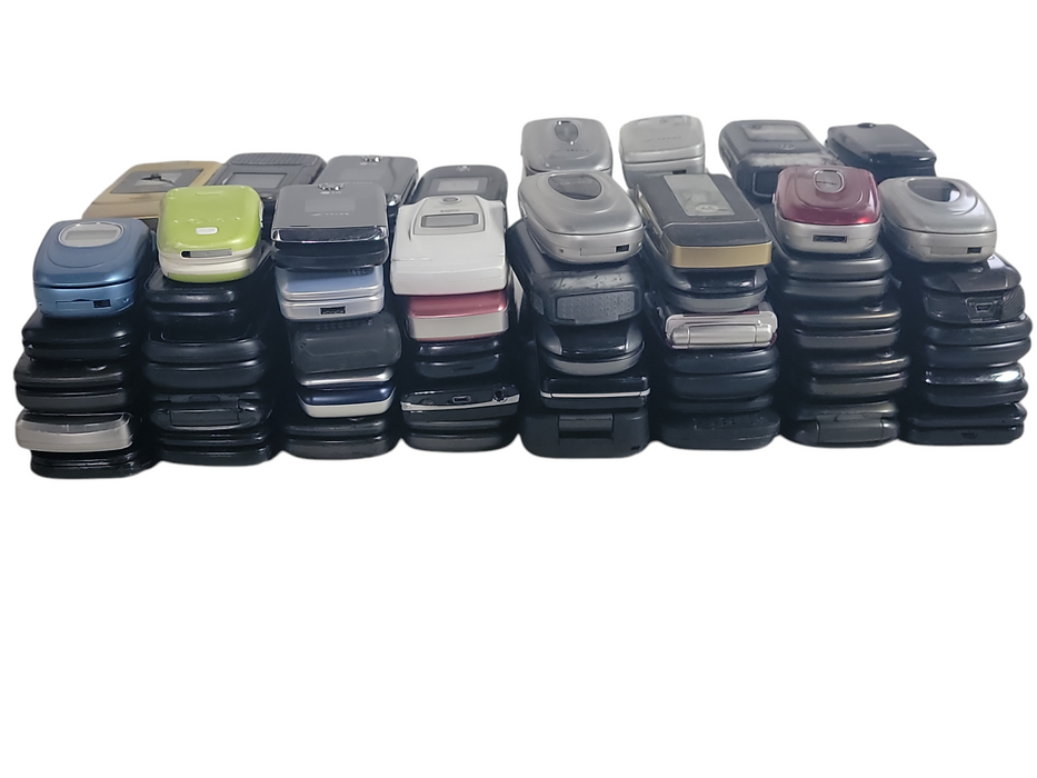 Lot of 80x Flip Phones [Untested] (