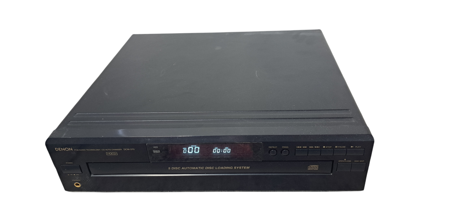 Vintage Denon DCM-370 5-Disc CD Carousel Changer