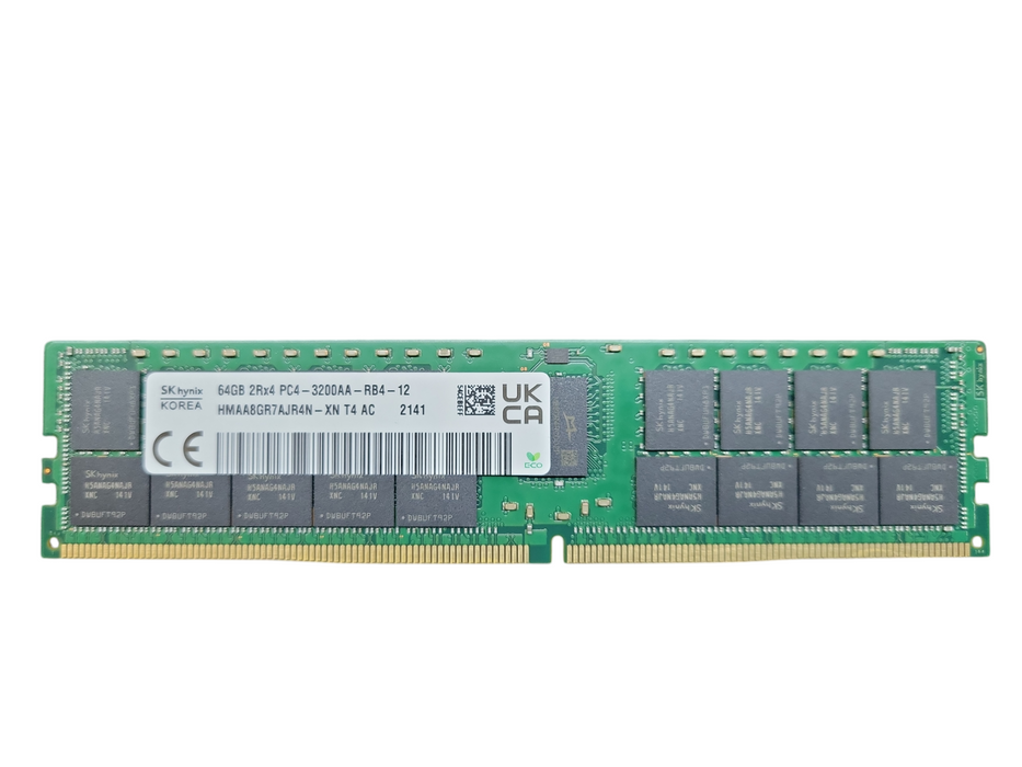 SK hynix 64GB 2Rx4 PC4-3200AA-RB4-12 Server Ram Q!