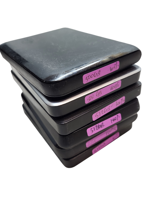 Lot 6x 500GB  2.5" SATA External HDD | 100% Health | Assorted Brands &