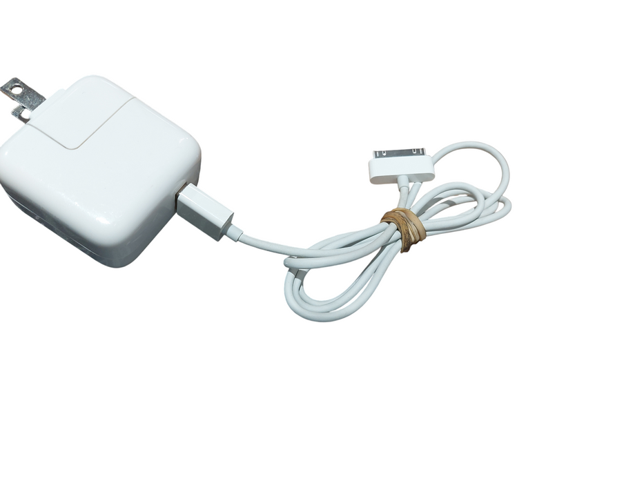 Apple A1357 10Watt USB Power Adapter with Old Apple Charger on it  =