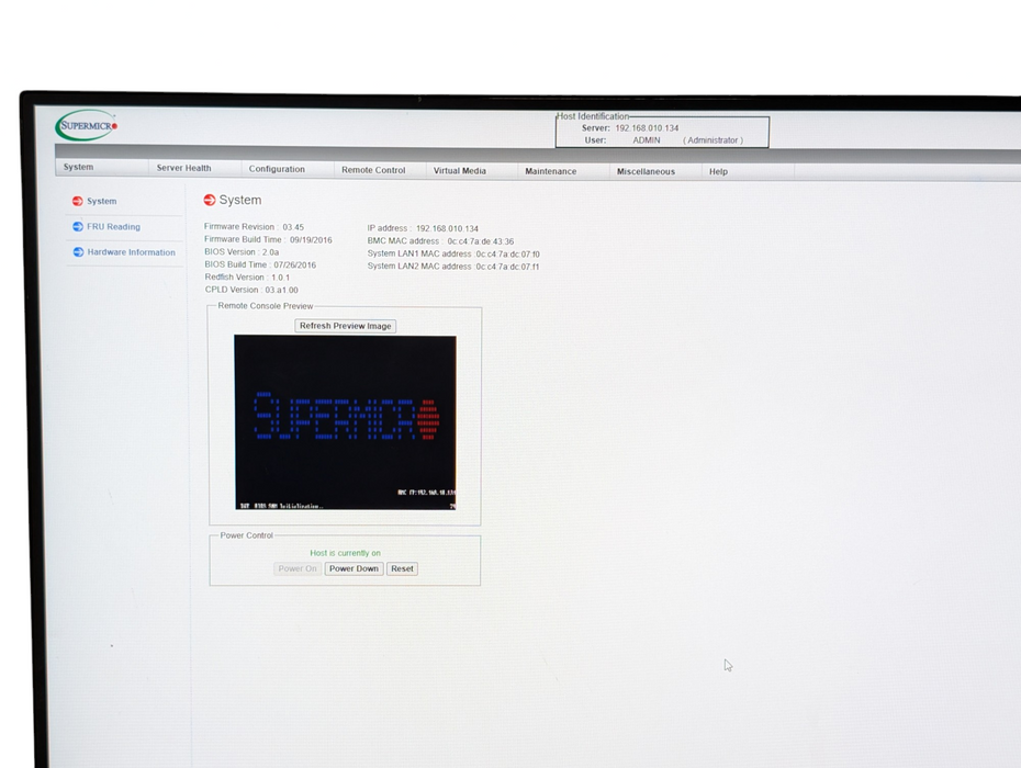 Supermicro CSE-815 X10DRW-i 2x Xeon E5-2630 v3 32GB RAM  -