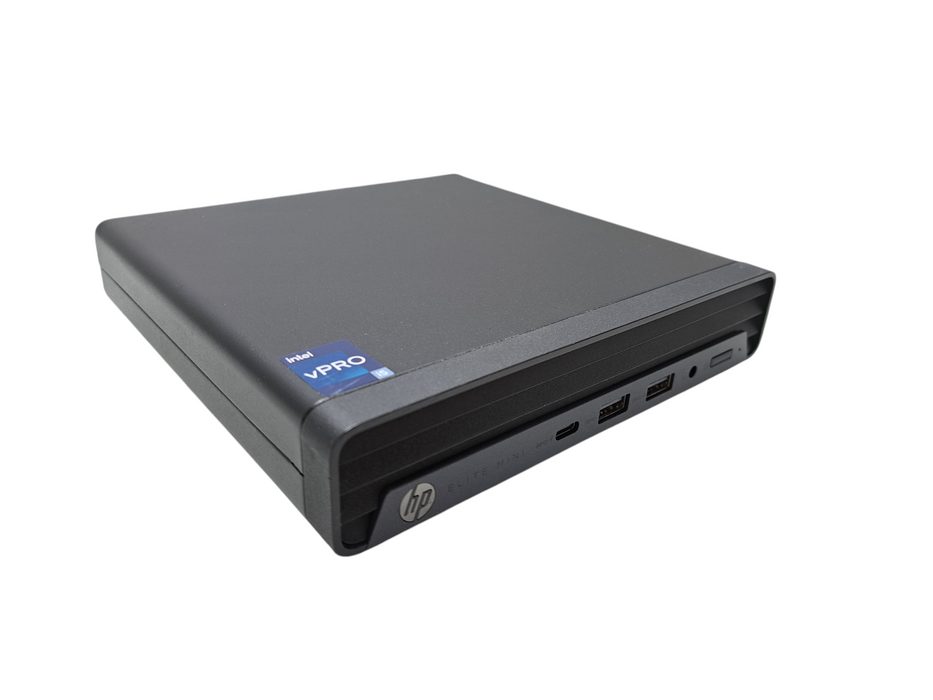 HP Elite Mini 800 G9 | Intel Core i5-12500T, 16GB DDR5, 256GB NVMe, Wi-Fi )