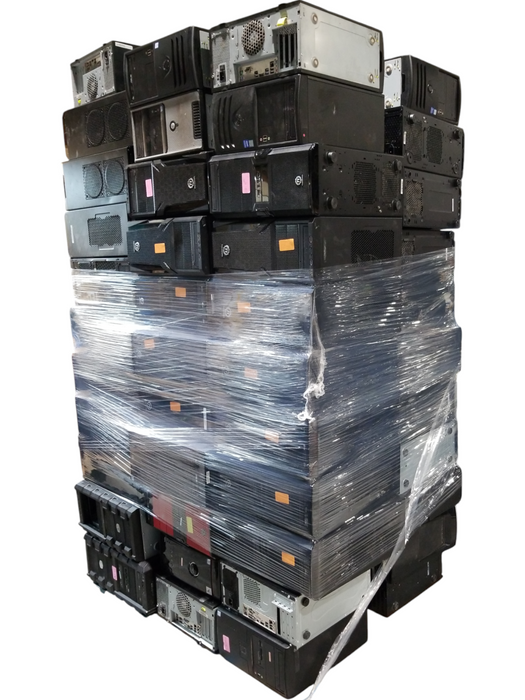 Lot of 60x Generic Tower 2nd - 8th Gen i-series Desktops, (Generic-08)