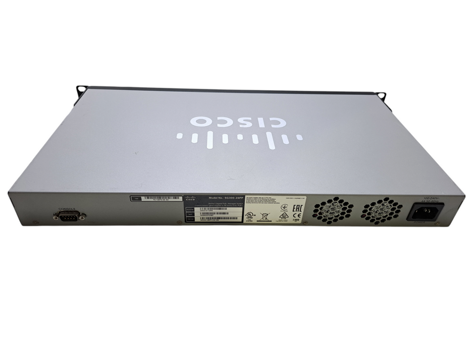 Cisco SG300-28PP-K9 V04 | 28-Port Gigabit PoE+ Managed Switch w/ 2x SFP
