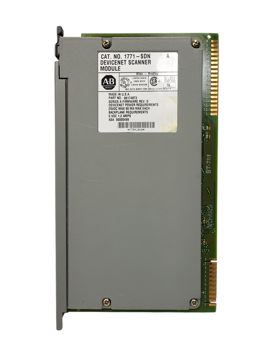 Allen-Bradley Cat. No: 1771-SDN/C Devicenet Scanner. Ser. B, Rev. B01 READ $