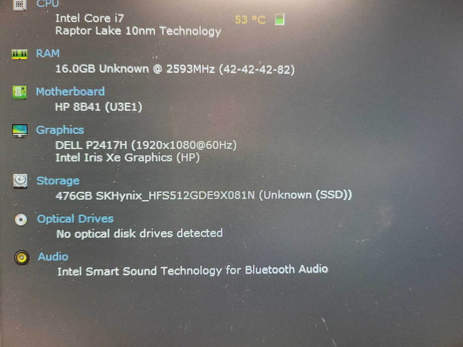 HP EliteBook 840 G10 Notebook i7-1365U 16GB DDR5 512GB NVMe No LCD/AC READ $ Lap200