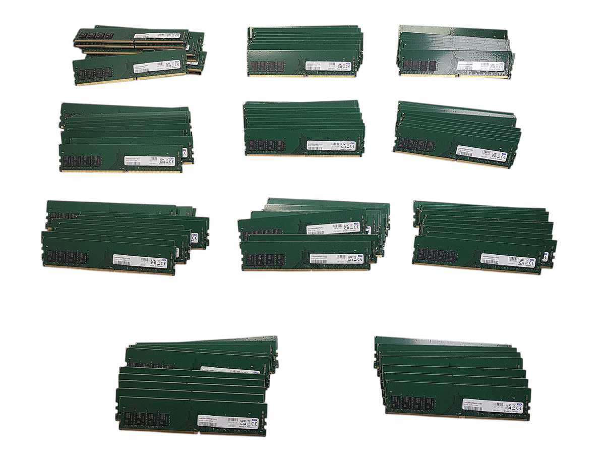 4.6.8各40個 Lot of 107x ATP Electronics A4D08QA8BNTDSE 8GB DDR4-2666
