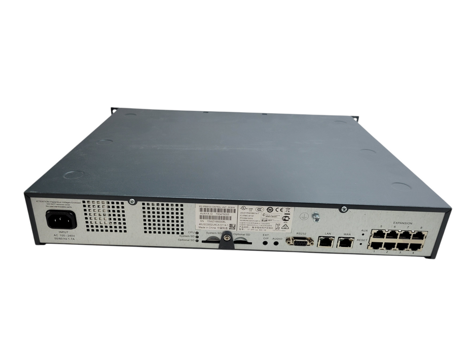 AVAYA IP Office 500 v2 Control unit 3x 700476013 (READ) %