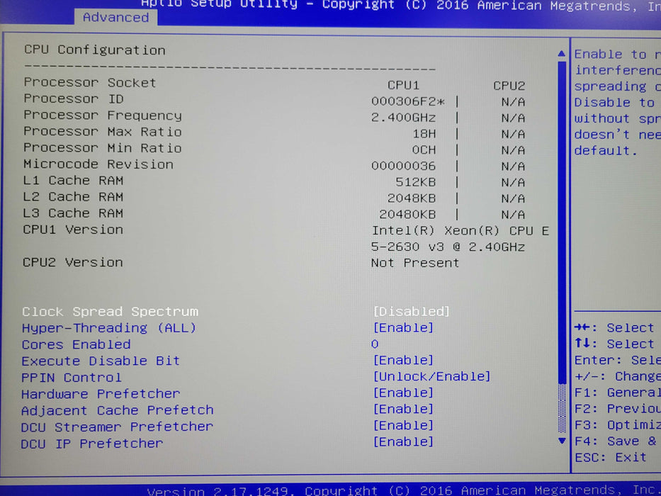 SuperMicro 217-16 4-Node server w/ 4x Xeon E5-2630v3, 64GB DDR4, 2x PSU SEE _