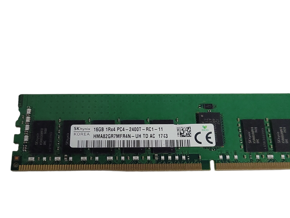 SK-Hynix 16GB 1Rx4 PC4-2400T-RC1 DDR4 Server RAM Q_