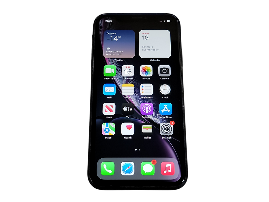Apple iPhone XR - 64GB - Space Gray [A1984] (