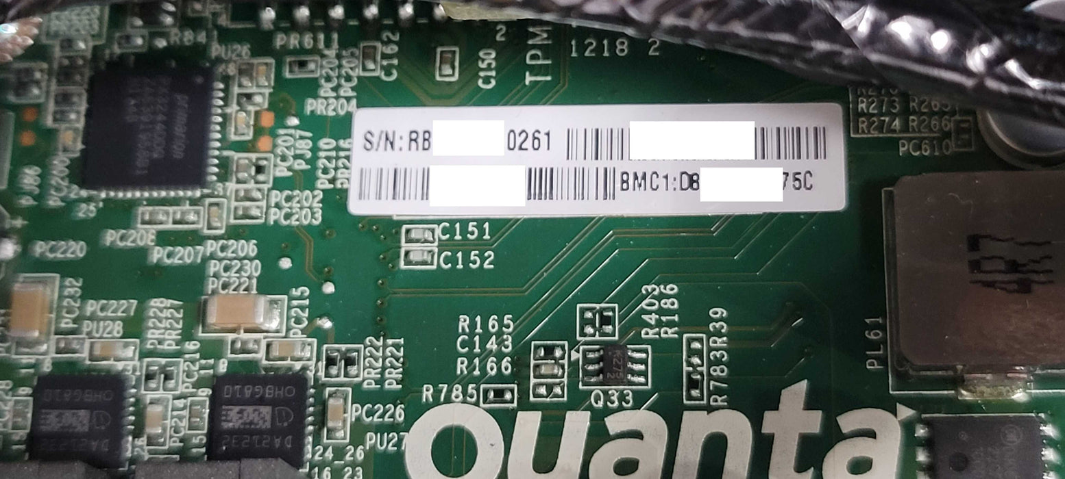 Quanta T41S-2U 4-Node Server  8x Xeon E5-2620V4 2.1GHz, 256GB DDR4,  READ _