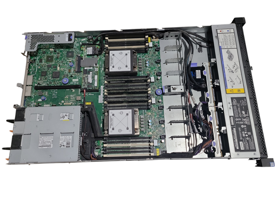 Lenovo x3550 M5 1U - 2x Xeon E5-2620 v4, 64GB DDR4, M5210, *NO FANS*