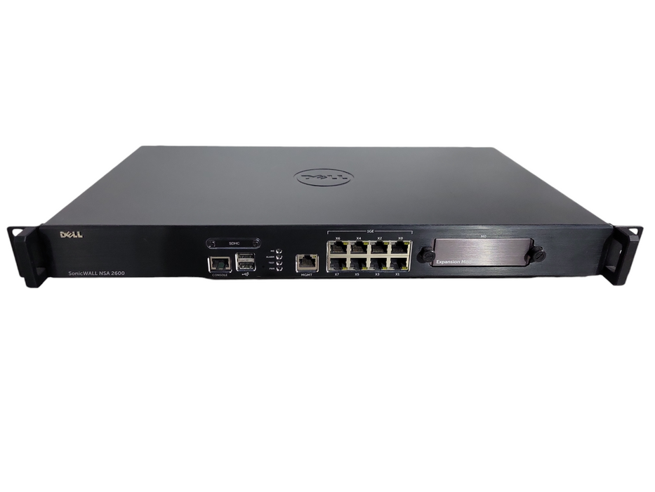 Dell SonicWall NSA 2600 8-Port Network Security Appliance !