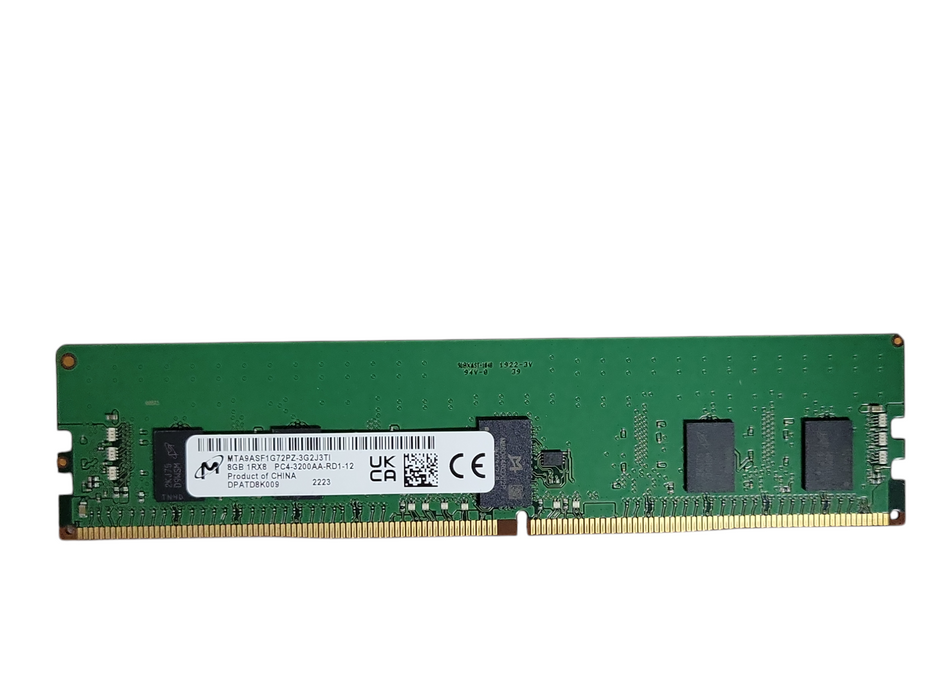 Assorted Brand  SKhynix/Micron/Samsung 8GB 1RX8 PC4-3200A-RD1 Server RAM Q_