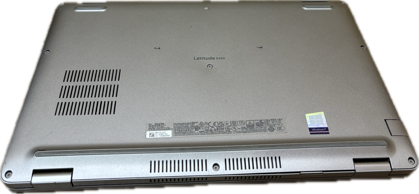 Dell Latitude 5420 Core i5-1135G7@2.4Gz 16GB RAM 256GB SSD No Power Adapter Q Lap200