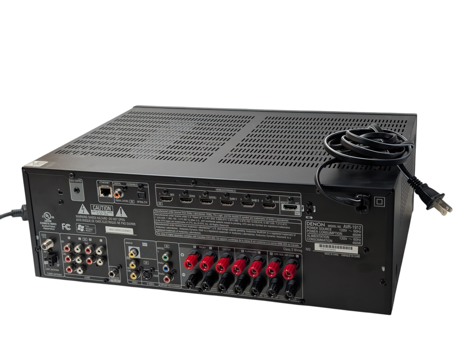 Denon AVR-1912 7.1-channel AV HDMI Home Thither Receiver  -