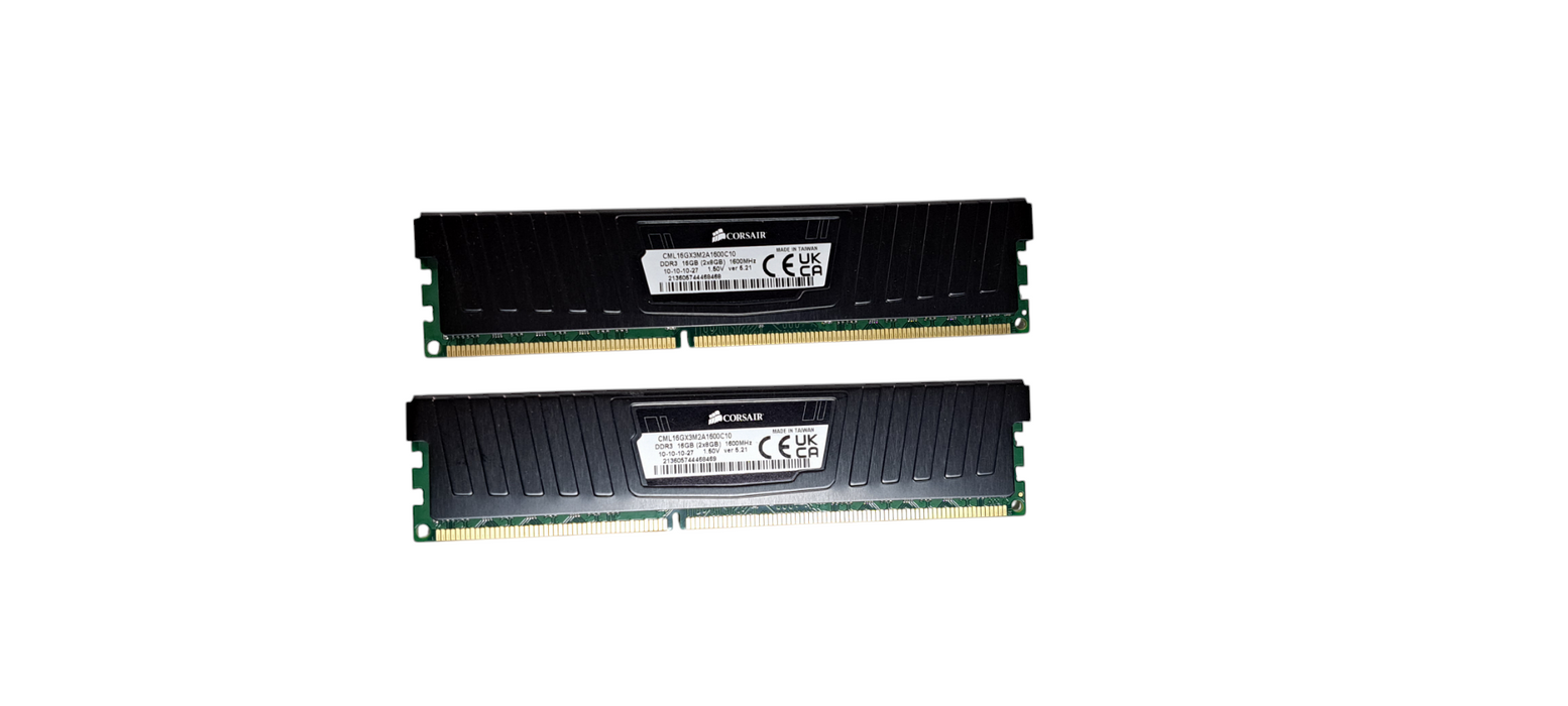 Corsair Vengeance LP 16GB (2×8GB) DDR3-1600 PC3-12800 CL10 Desktop RAM Kit Q